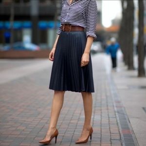 J. Crew Pleated Skirt